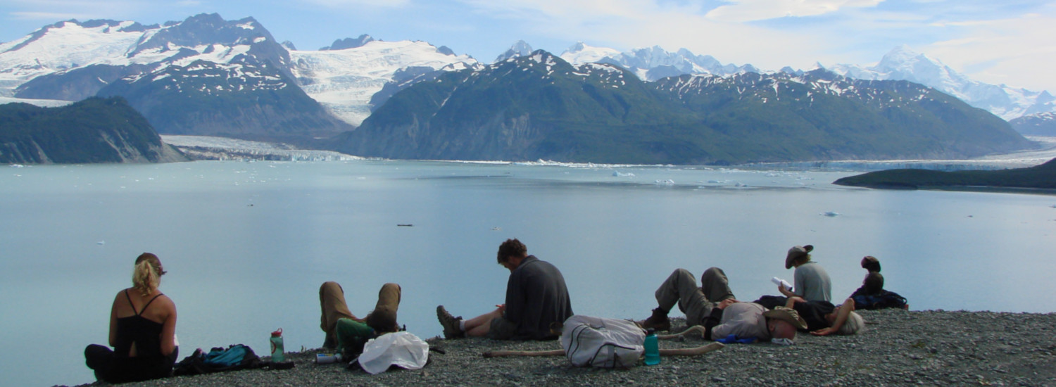 A hike and relaxation above Alsek Lake